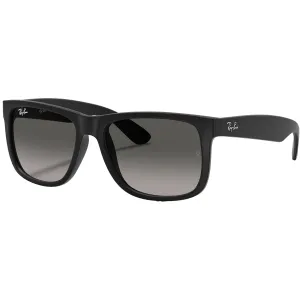 Ray-Ban Justin Classic Sunglasses - Matte Black/Dark Grey