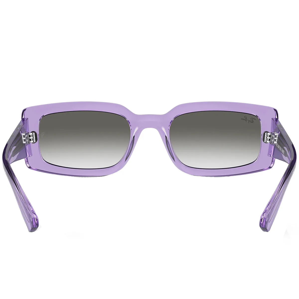 Ray-Ban Kiliane Bio-Based Sunglasses - Polished Transparent Violet/Green