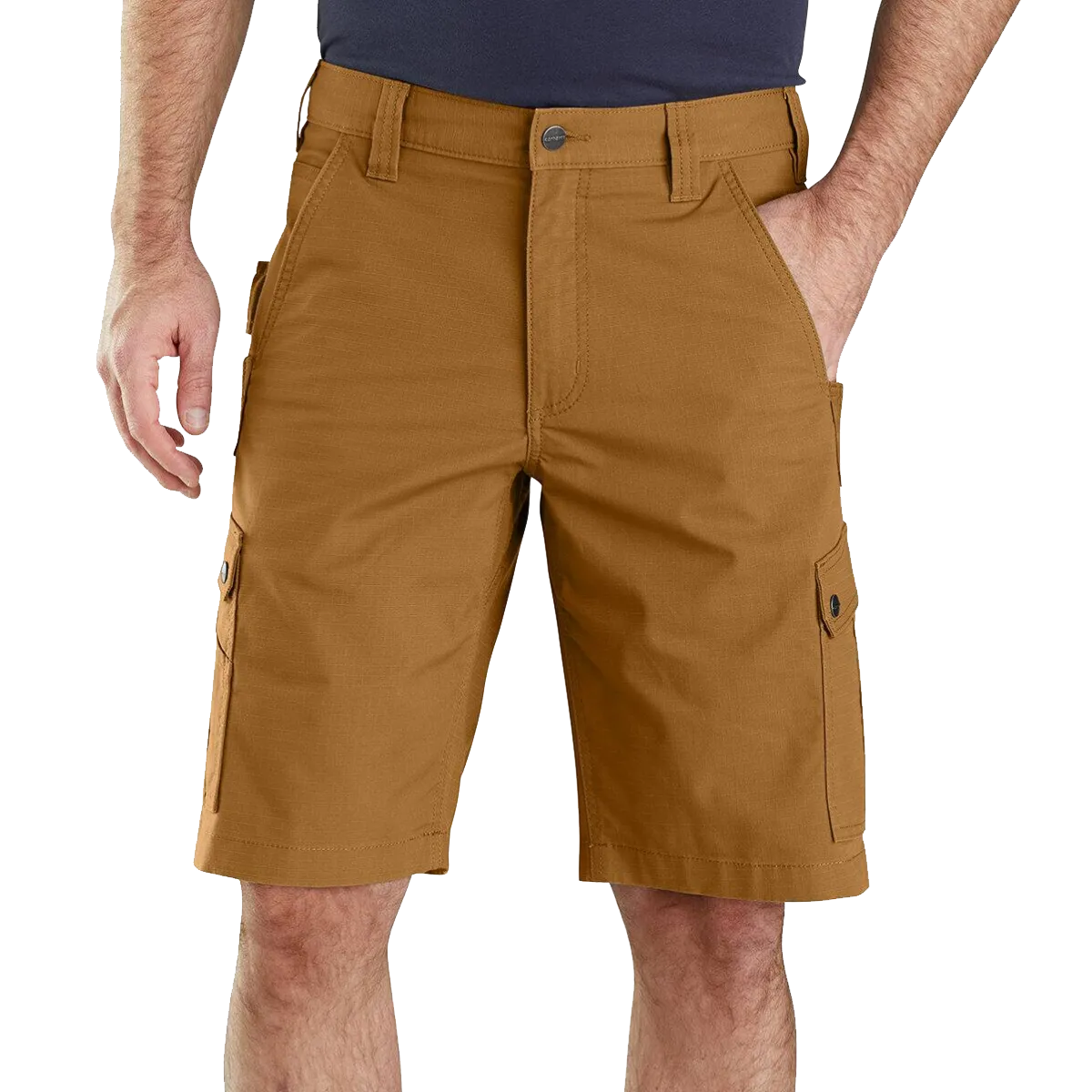 Relaxed Fit Ripstop Cargo Work Short