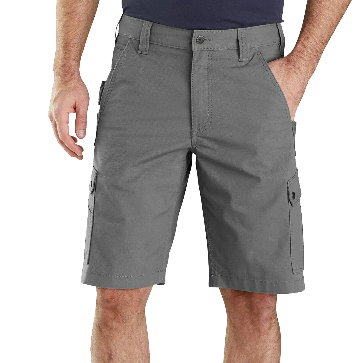 Relaxed Fit Ripstop Cargo Work Short