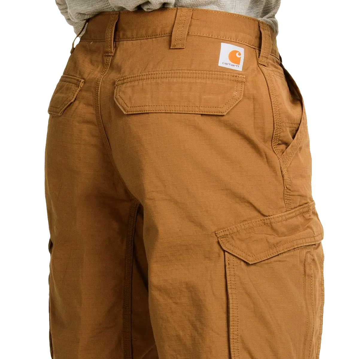 Relaxed Fit Ripstop Cargo Work Short