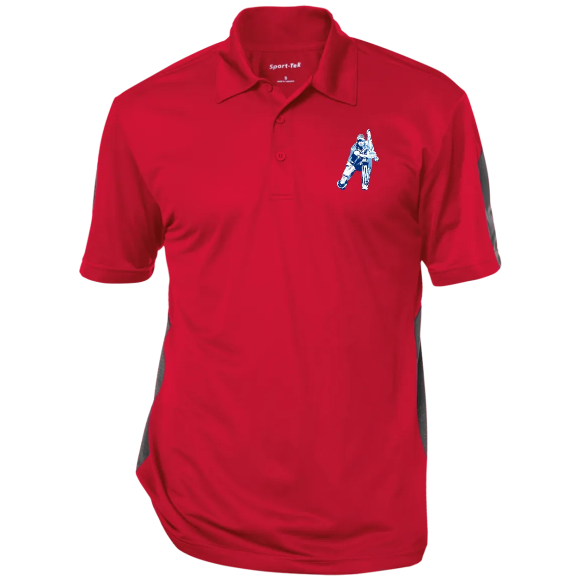 Tee Time Performance Textured Three-Button Polo