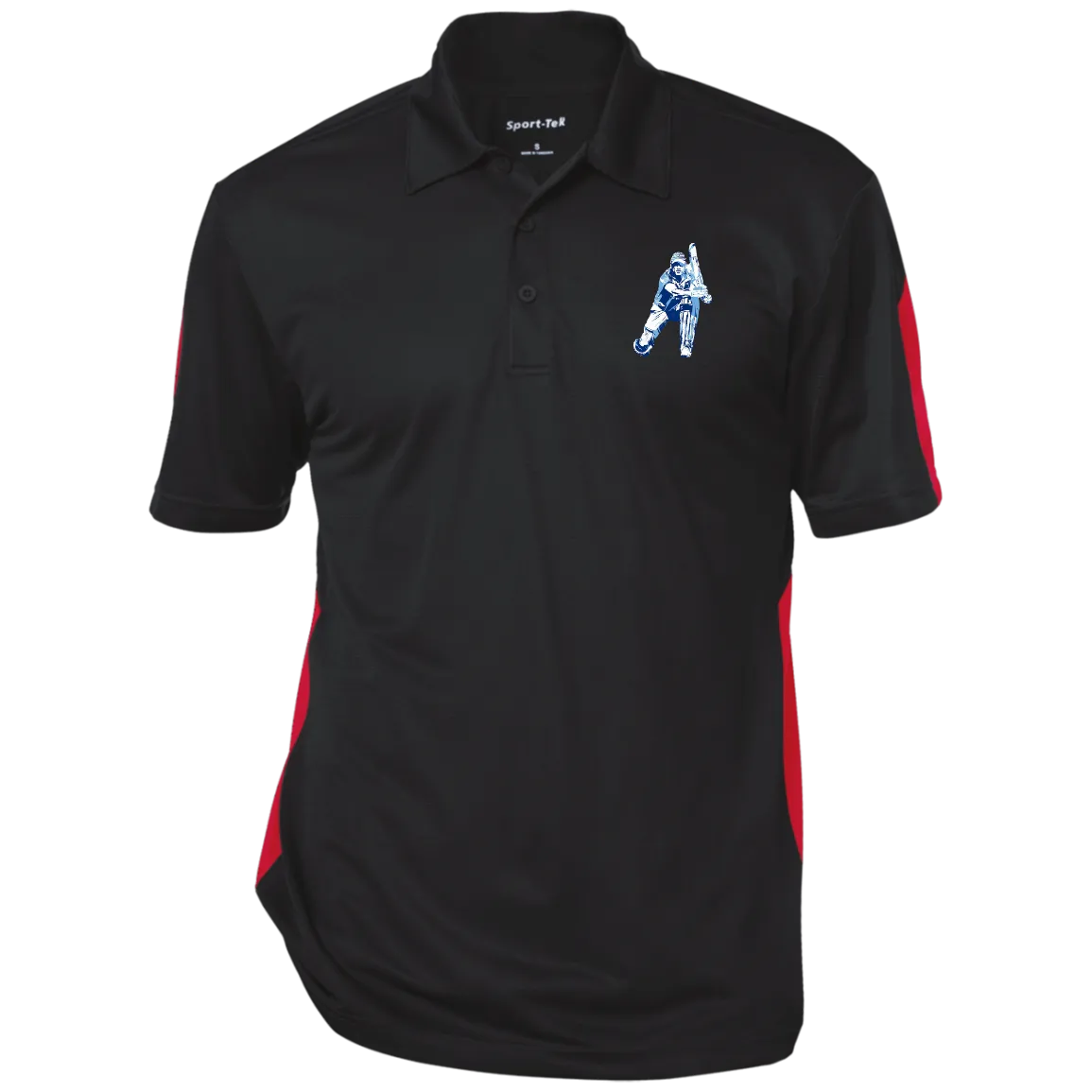 Tee Time Performance Textured Three-Button Polo